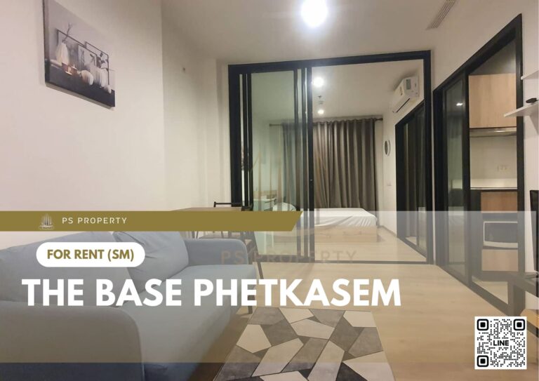 PS28669 – Condo Near MRT Phetkasem 48 Station For Rent , One bedroom unit at The Base Phetkasem