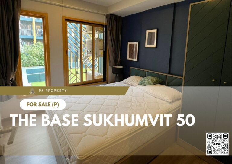 PS83990 – Condo Near BTS On Nut Station For Sale , One bedroom unit at The Base Sukhumvit 50