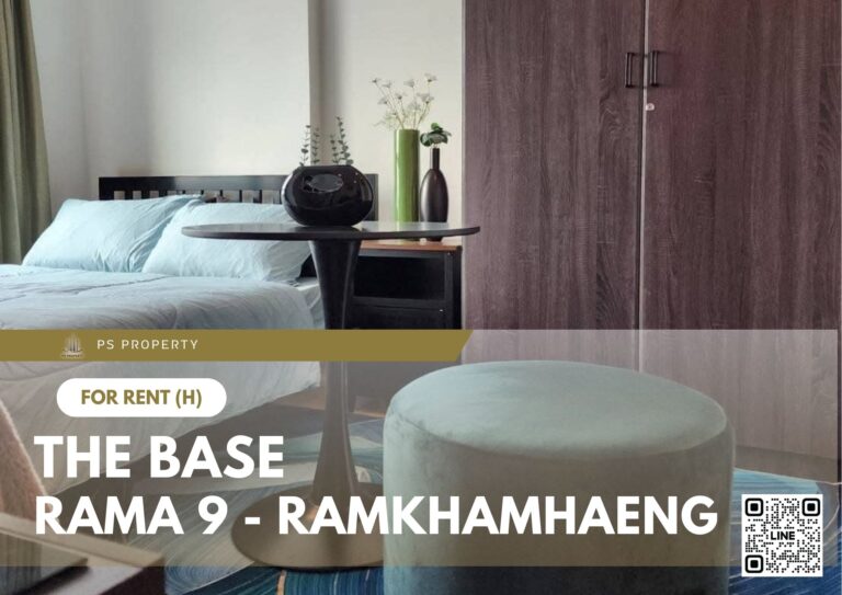 PS70188 – Condo Near ARL Ramkhamhaeng Station For Rent , One bedroom unit at The Base Rama 9 – Ramkhamhaeng