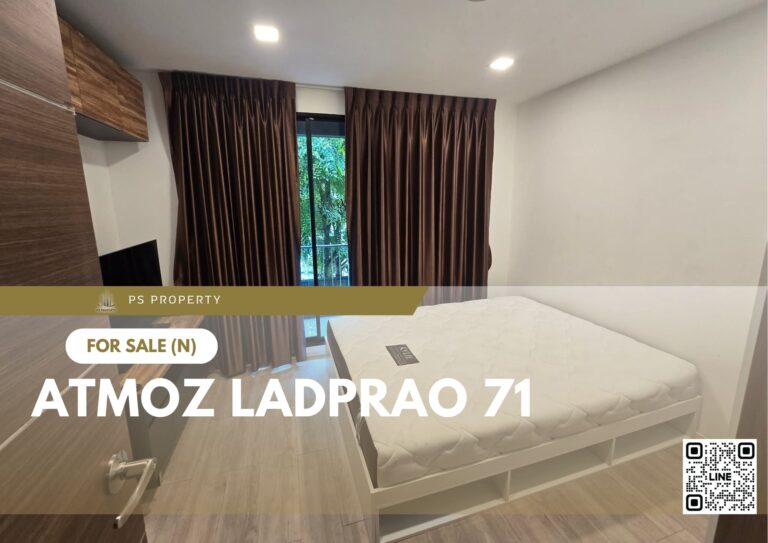 PS84003 – Condo Near MRT Lat Phrao 71 Station For Sale , Two bedroom unit at Atmoz Ladprao 71