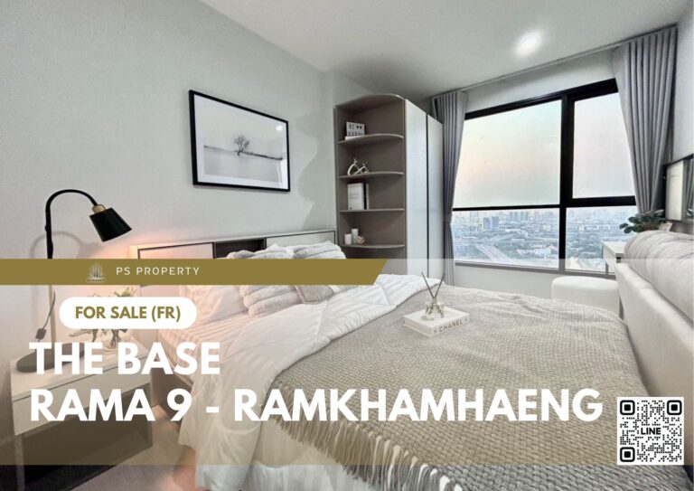 PS83687 – Condo Near ARL Ramkhamhaeng Station For Sale , One bedroom unit at The Base Rama 9 – Ramkhamhaeng