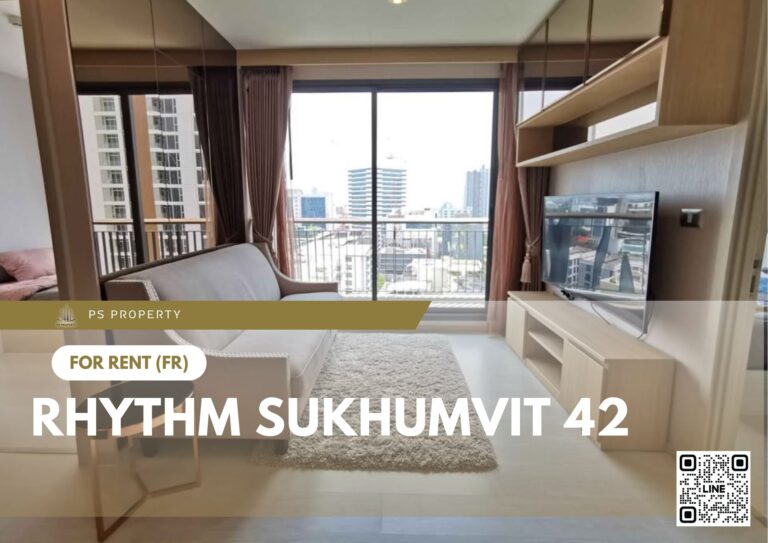 PS83698 – Condo Near BTS Ekkamai station For Rent , Two bedroom unit at Rhythm Sukhumvit 42