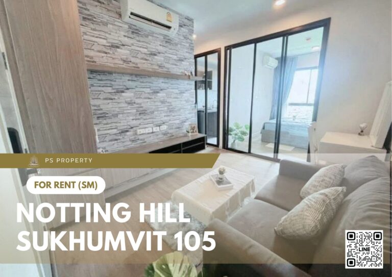 PS84305 – Condo Near BTS Bearing Station For Rent , One bedroom unit at Notting Hill Sukhumvit 105