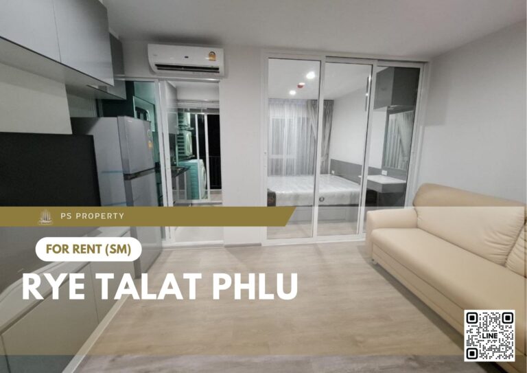 PS84209 – Condo Near BTS Talat Phlu Station For Rent , One bedroom unit at RYE Talat Phlu