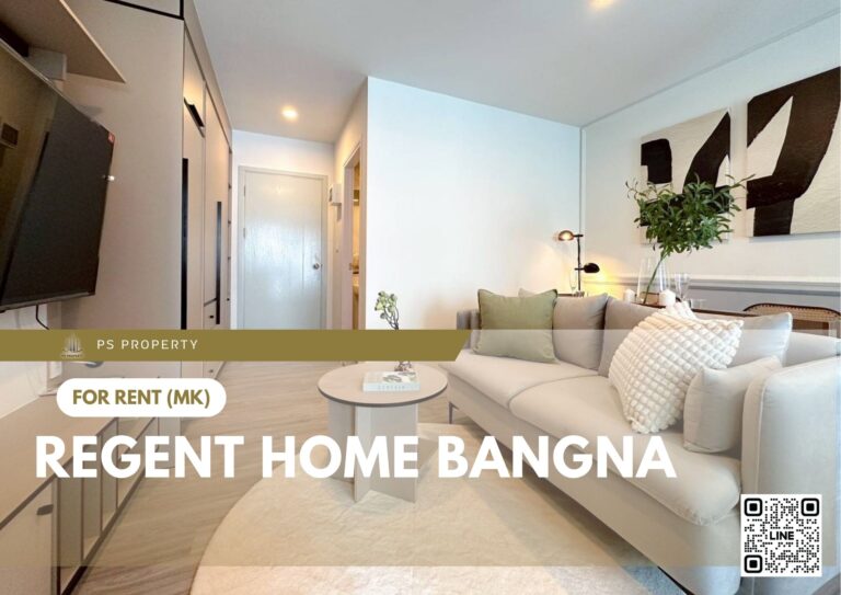 PS84328 – Condo Near BTS Bang na Station For Rent , One bedroom unit at Regent home bangna