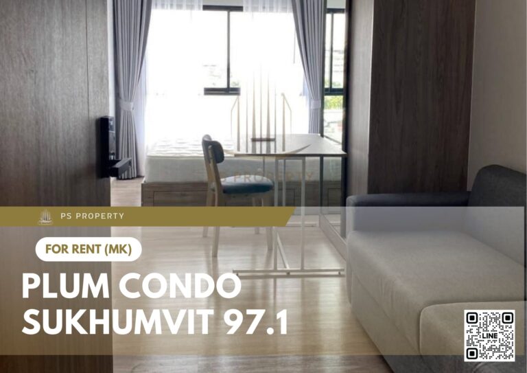 PS11232 – Condo Near BTS Bang Chak Station For Rent , One bedroom unit at Plum Condo Sukhumvit 97.1