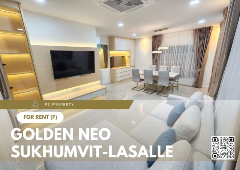 PS82609 – House Near BTS Bang na Station For Rent , at Golden Neo Sukhumvit-Lasalle