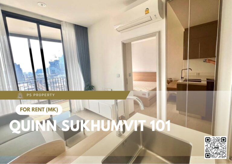 PS62090 – Condo Near BTS Punnawithi Station For Rent , One bedroom unit at Quinn Sukhumvit 101