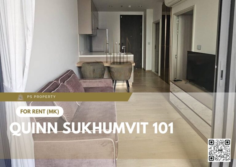 PS40187 – Condo Near BTS Punnawithi Station For Rent , One bedroom unit at Quinn Sukhumvit 101