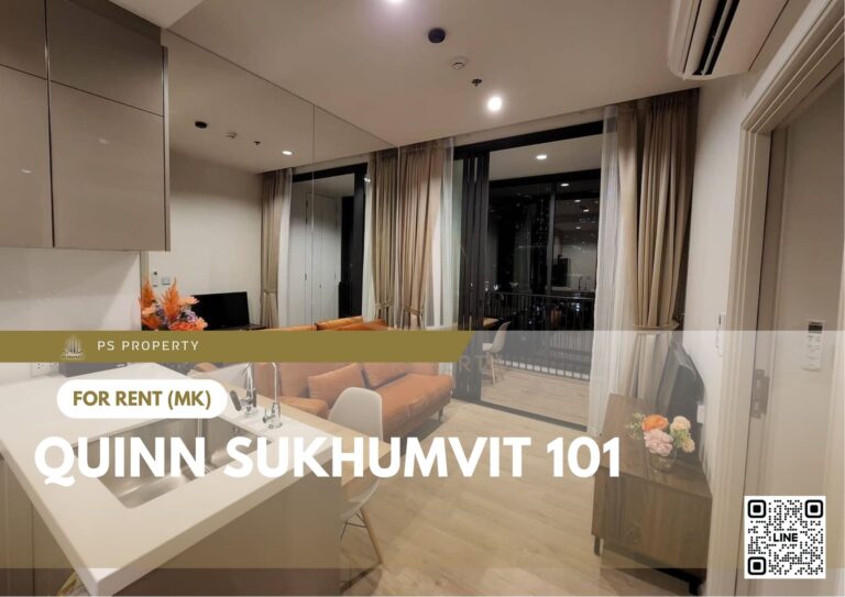 PS10985 – Condo Near BTS Punnawithi Station For Rent , One bedroom unit at Quinn Sukhumvit 101