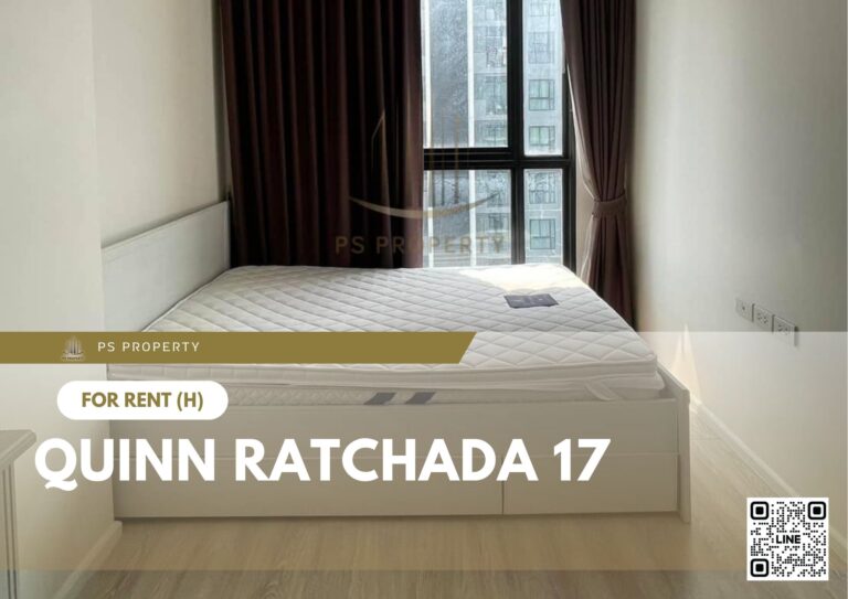 PS10148 – Condo Near MRT Sutthisan Station For Rent , One bedroom unit at Quinn Ratchada 17