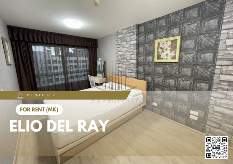 PS50068 – Condo Near BTS Punnawithi Station For Rent , One bedroom unit at Elio Del Ray
