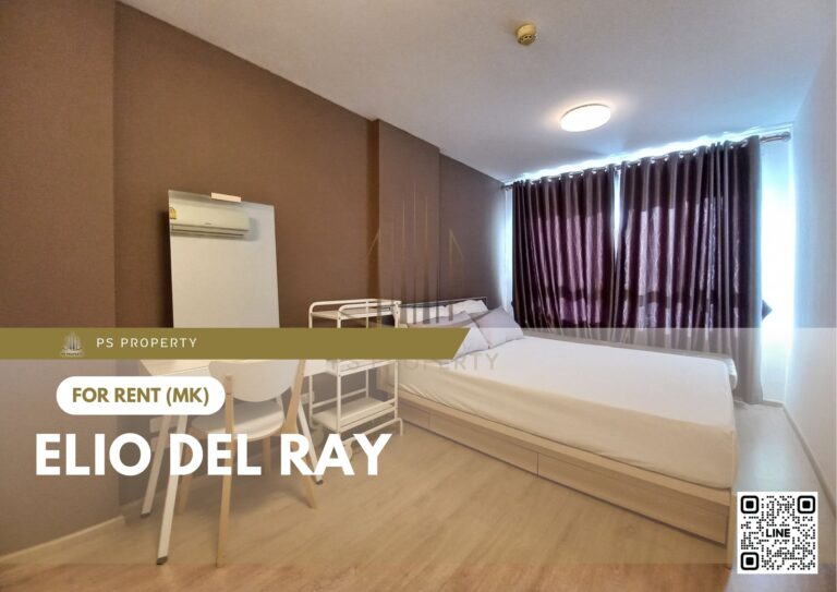 PS49509 – Condo Near BTS Punnawithi Station For Rent , One bedroom unit at Elio Del Ray