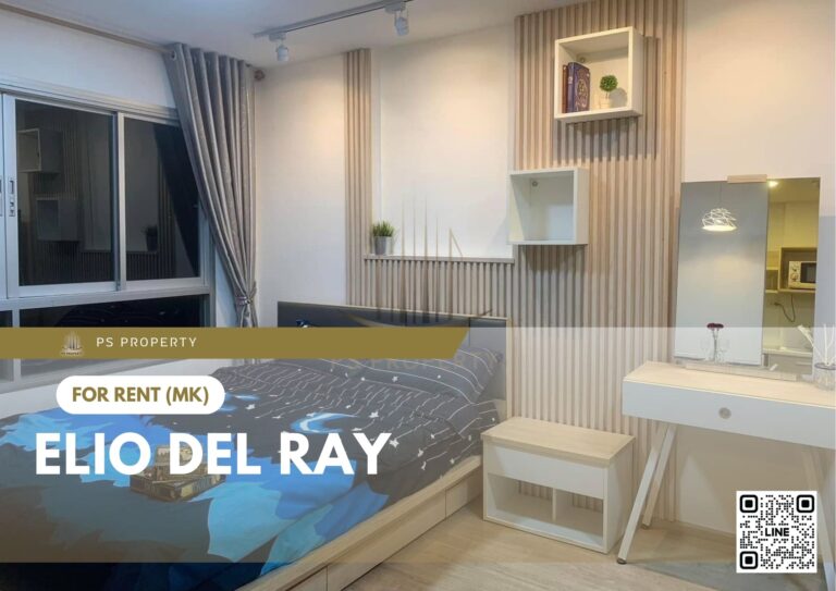 PS39354 – Condo Near BTS Punnawithi Station For Rent , One bedroom unit at Elio Del Ray