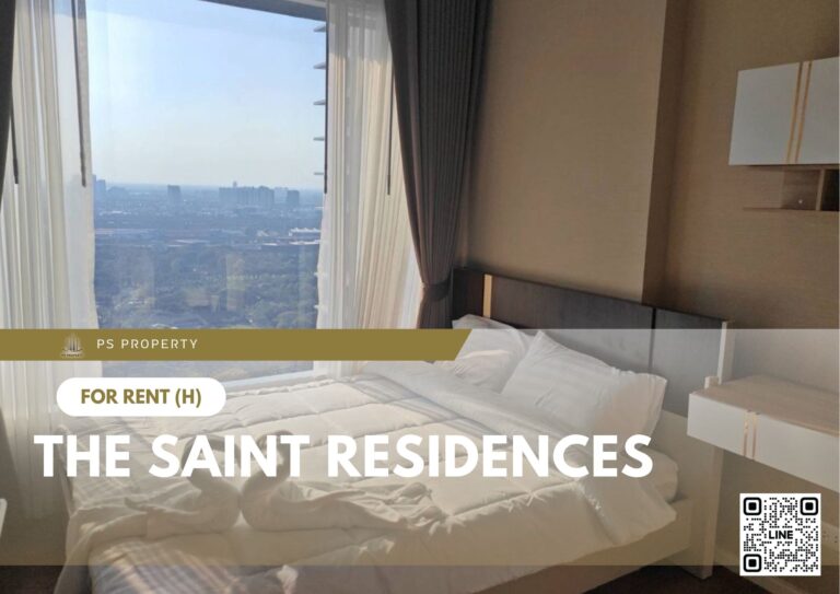 PS85046 – Condo Near MRT PhahonYothin Station For Rent , One bedroom unit at The Saint Residences