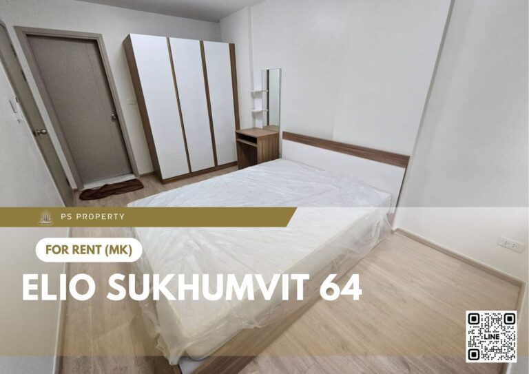 PS73892 – Condo Near BTS Punnawithi Station For Rent , One bedroom unit at Elio Sukhumvit 64