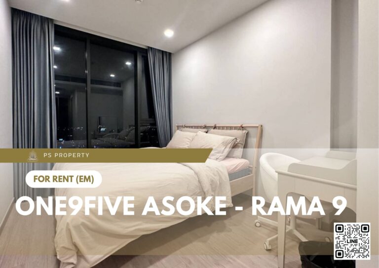 PS83147 – Condo Near MRT Phra Ram 9 Station For Rent , Three bedroom unit at One9Five Asoke – Rama 9