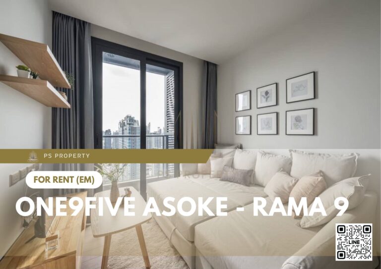 PS20791 – Condo Near MRT Phra Ram 9 Station For Rent , One bedroom unit at One9Five Asoke – Rama 9