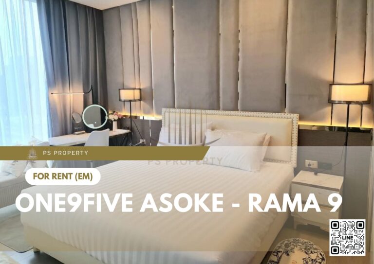 PS20689 – Condo Near MRT Phra Ram 9 Station For Rent , One bedroom unit at One9Five Asoke – Rama 9
