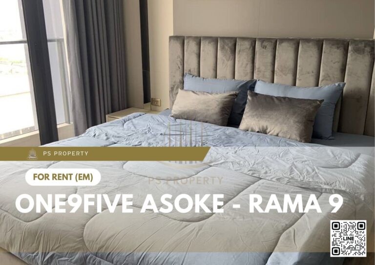 PS20688 – Condo Near MRT Phra Ram 9 Station For Rent , One bedroom unit at One9Five Asoke – Rama 9