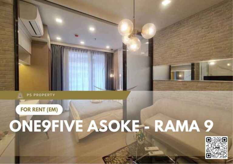 PS36295 – Condo Near MRT Phra Ram 9 Station For Rent , One bedroom unit at One9Five Asoke – Rama 9