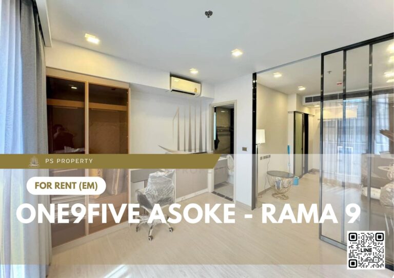 PS28139 – Condo Near MRT Phra Ram 9 Station For Rent , One bedroom unit at One9Five Asoke – Rama 9