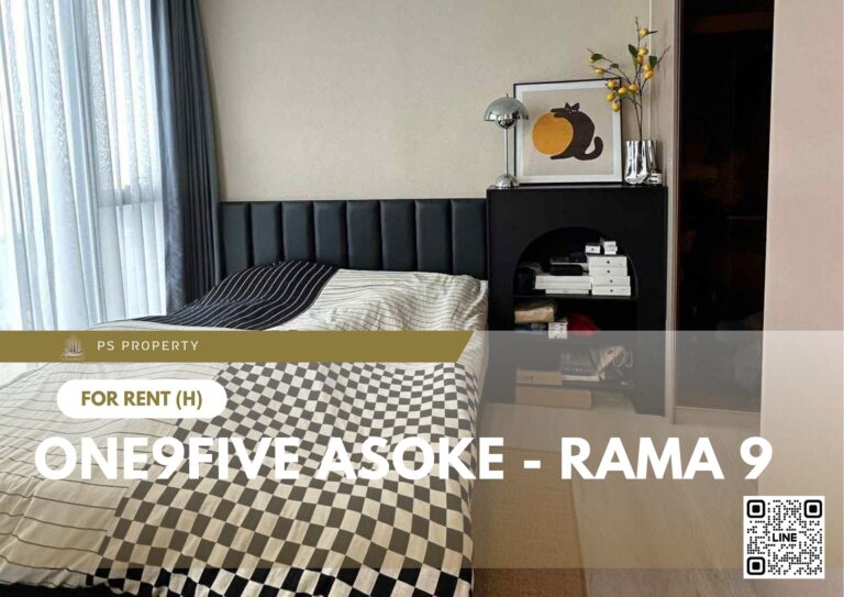 PS81067 – Condo Near MRT Phra Ram 9 Station For Rent , One bedroom unit at One9Five Asoke – Rama 9