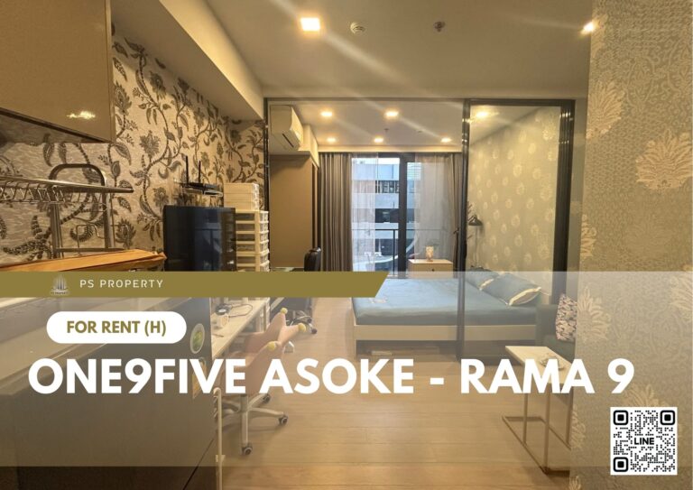 PS81029 – Condo Near MRT Phra Ram 9 Station For Rent , One bedroom unit at One9Five Asoke – Rama 9