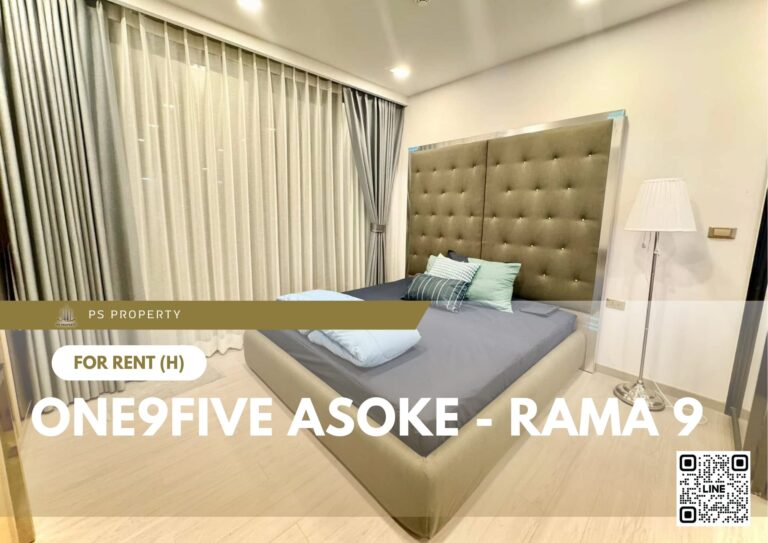 PS55702 – Condo Near MRT Phra Ram 9 Station For Rent , One bedroom unit at One9Five Asoke – Rama 9