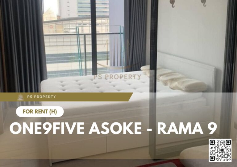 PS52919 – Condo Near MRT Phra Ram 9 Station For Rent , One bedroom unit at One9Five Asoke – Rama 9