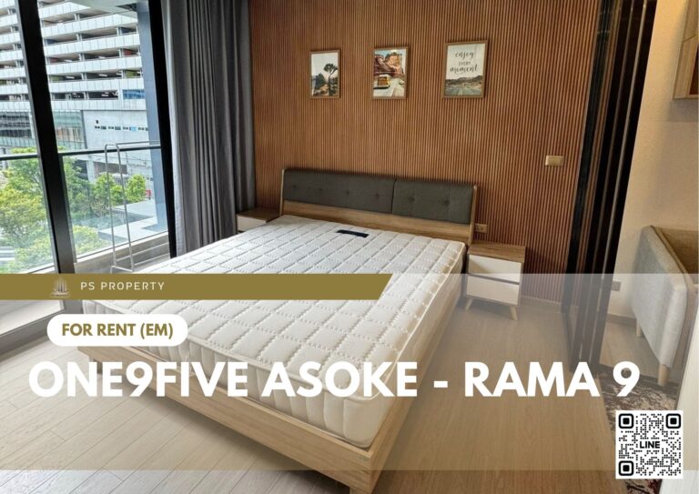 PS85157 – Condo Near MRT Phra Ram 9 Station For Rent , One bedroom unit at One9Five Asoke – Rama 9