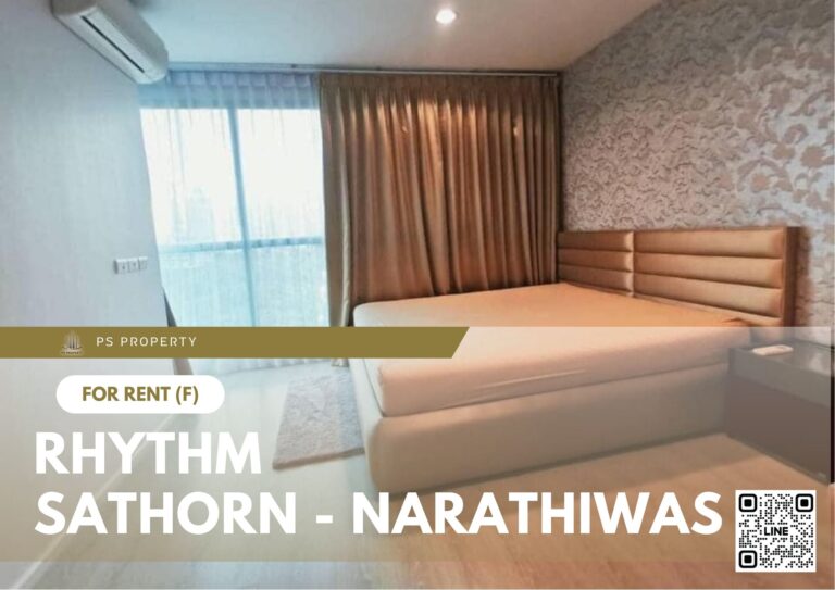 PS37983 – Condo Near BTS Chong Nonsi Station For Rent , One bedroom unit at Rhythm Sathorn – Narathiwas