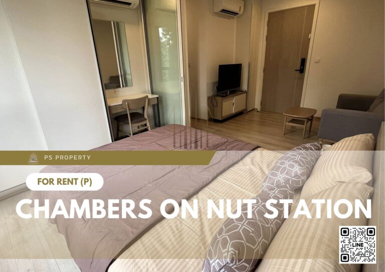 PS36965 – Condo Near BTS On Nut Station For Rent , One bedroom unit at Chambers On Nut Station