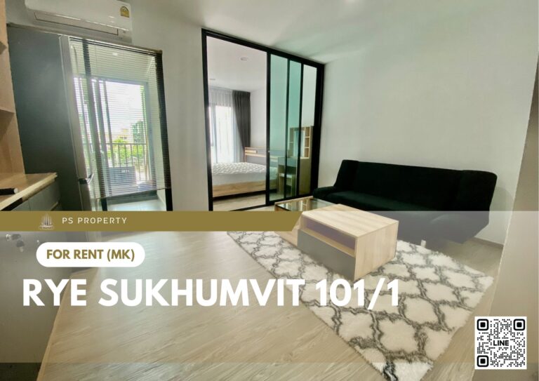 PS80786 – Condo Near BTS Punnawithi Station For Rent , One bedroom unit at RYE Sukhumvit 101/1