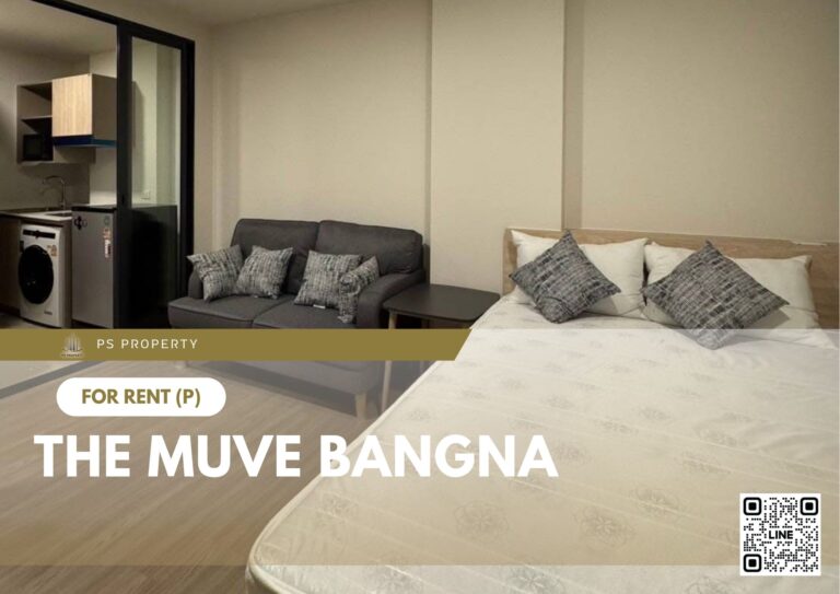 PS80999 – Condo Near MRT Si Iam Station For Rent , One bedroom unit at THE MUVE Bangna