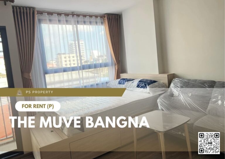 PS80880 – Condo Near MRT Si Iam Station For Rent , One bedroom unit at THE MUVE Bangna