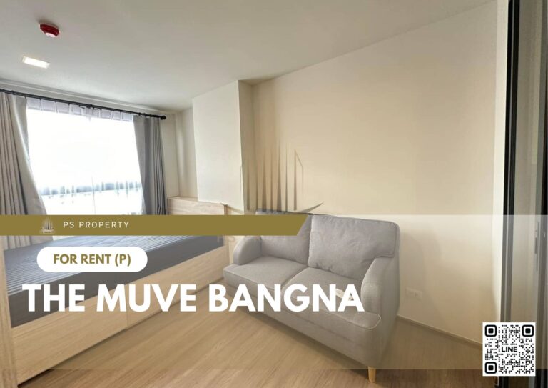 PS9911 – Condo Near MRT Si Iam Station For Rent , One bedroom unit at THE MUVE Bangna