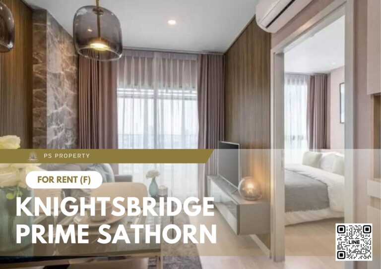 PS81454 – Condo Near BTS Chong Nonsi Station For Rent , One bedroom unit at Knightsbridge Prime Sathorn