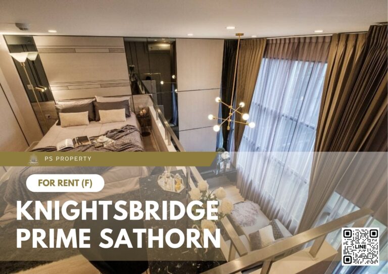 PS74092 – Condo Near BTS Chong Nonsi Station For Rent , One bedroom unit at Knightsbridge Prime Sathorn