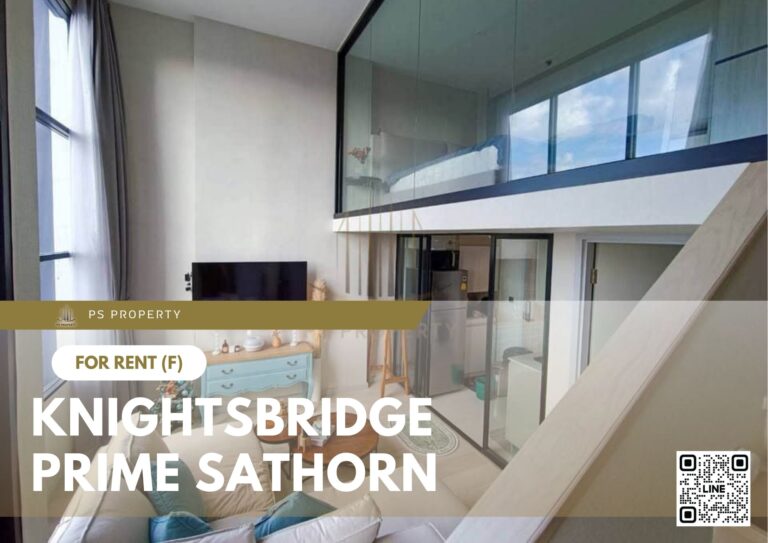 PS46316 – Condo Near BTS Chong Nonsi Station For Rent , One bedroom unit at Knightsbridge Prime Sathorn