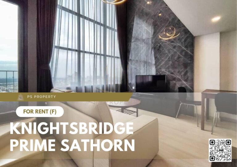 PS39718 – Condo Near BTS Chong Nonsi Station For Rent , One bedroom unit at Knightsbridge Prime Sathorn