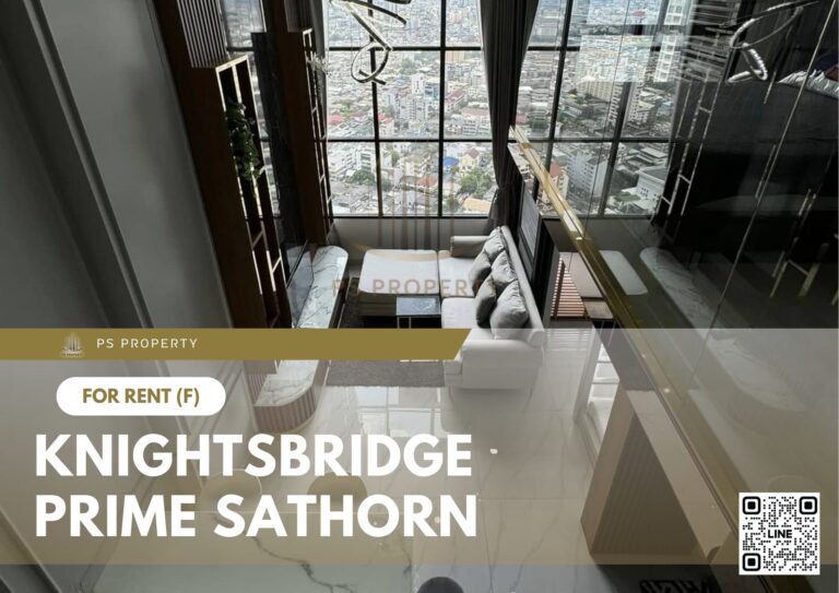 PS33993 – Condo Near BTS Chong Nonsi Station For Rent , One bedroom unit at Knightsbridge Prime Sathorn