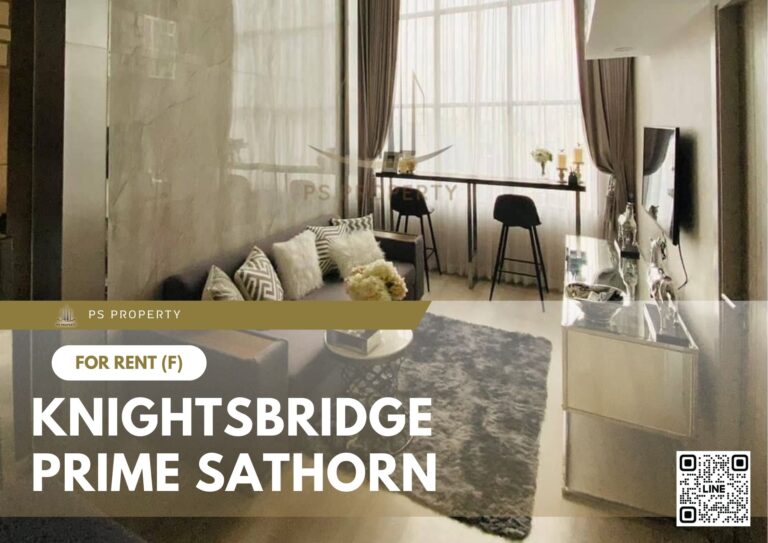 PS27120 – Condo Near BTS Chong Nonsi Station For Rent , Two bedroom unit at Knightsbridge Prime Sathorn