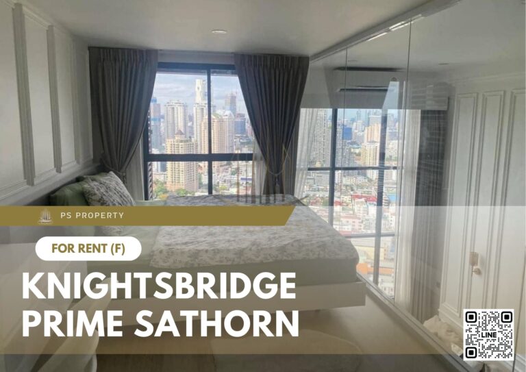 PS23832 – Condo Near BTS Chong Nonsi Station For Rent , One bedroom unit at Knightsbridge Prime Sathorn