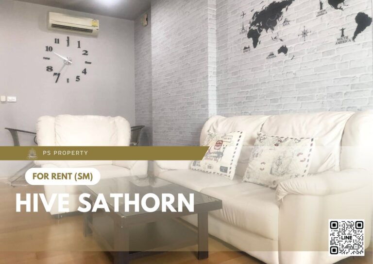 PS66692 – Condo Near BTS Krung Thon Buri Station For Rent , One bedroom unit at Hive Sathorn