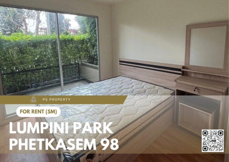 PS82301 – Condo Near MRT Lak Song Station For Rent , One bedroom unit at Lumpini Park Phetkasem 98