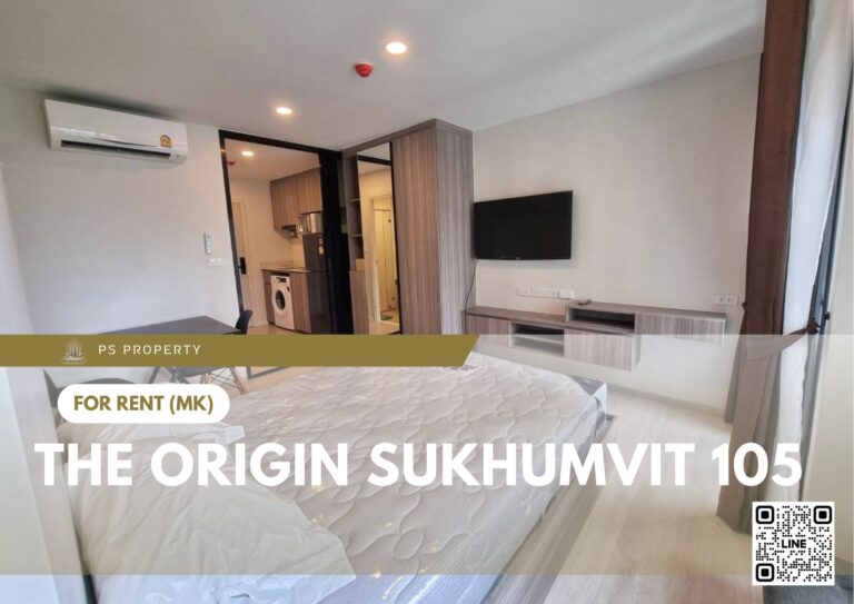 PS81674 – Condo Near BTS Bearing Station For Rent , One bedroom unit at The Origin Sukhumvit 105