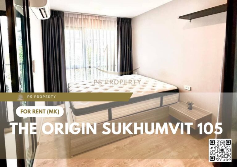 PS15965 – Condo Near BTS Bearing Station For Rent , One bedroom unit at The Origin Sukhumvit 105