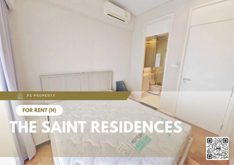 PS85287 – Condo Near MRT PhahonYothin Station For Rent , One bedroom unit at The Saint Residences