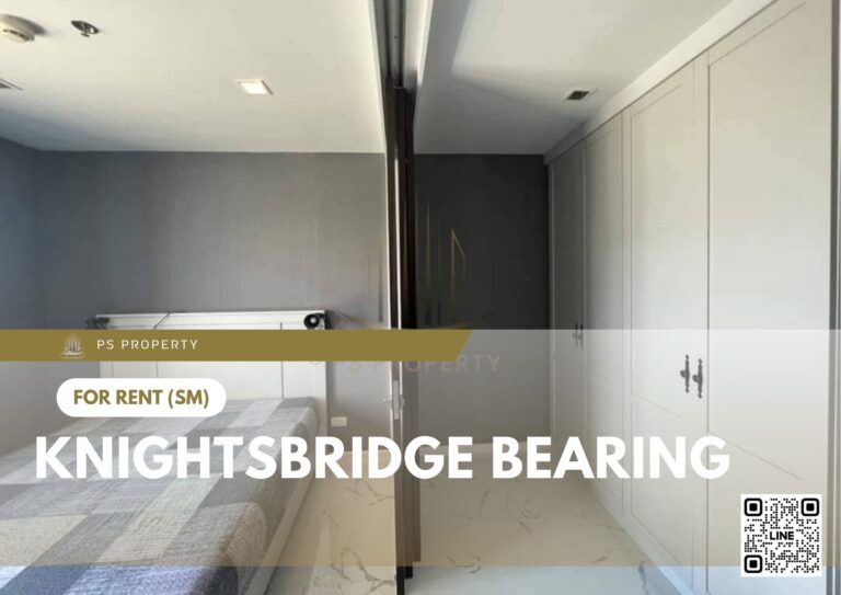 PS34796 – Condo Near BTS Bearing Station For Rent , One bedroom unit at Knightsbridge Bearing